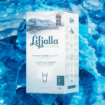 Lifjalla water in a box 10 liter